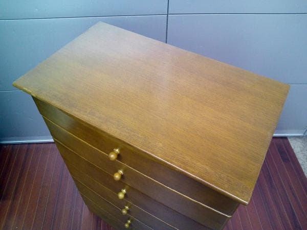 カリモク 6段チェスト