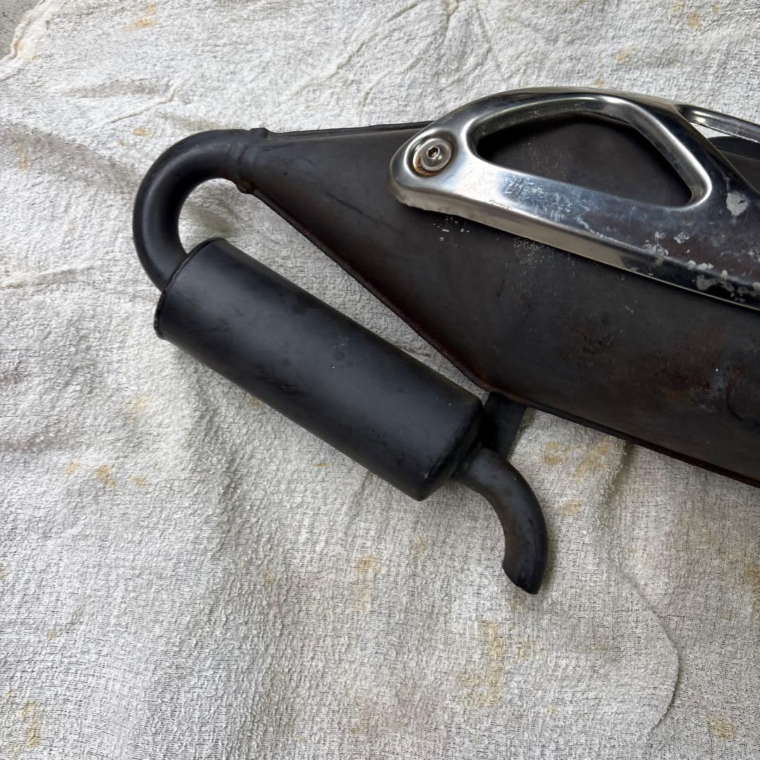 スズキ　純正　レッツ2 ZZ マフラー　ユーロチャンバー　パーツ　アドレス