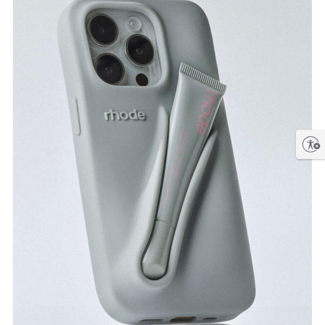 rhode iPhone13proケース グレー