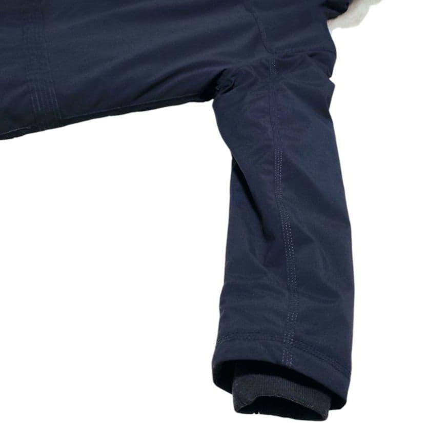 【美品】ナパピリ リアルファー付 高機能ジャケット ネイビー Mサイズ