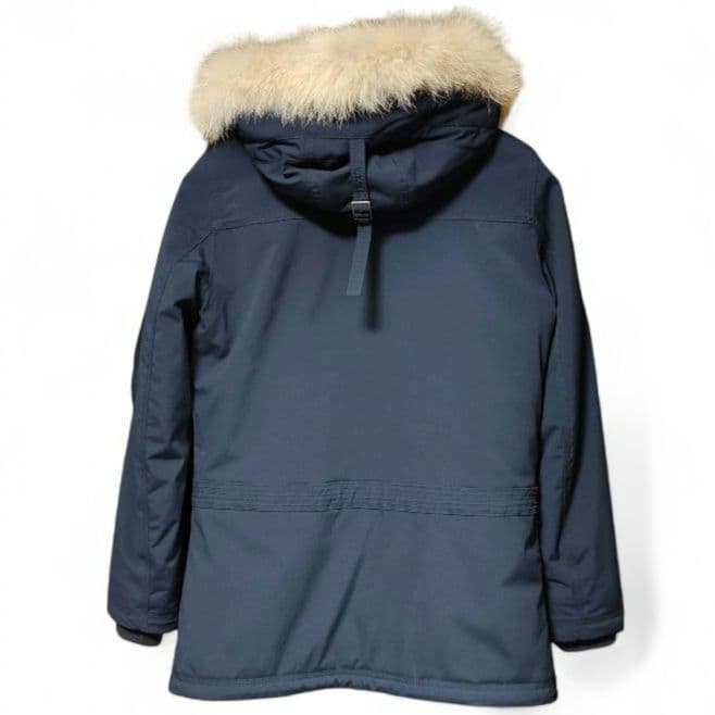 【美品】ナパピリ リアルファー付 高機能ジャケット ネイビー Mサイズ