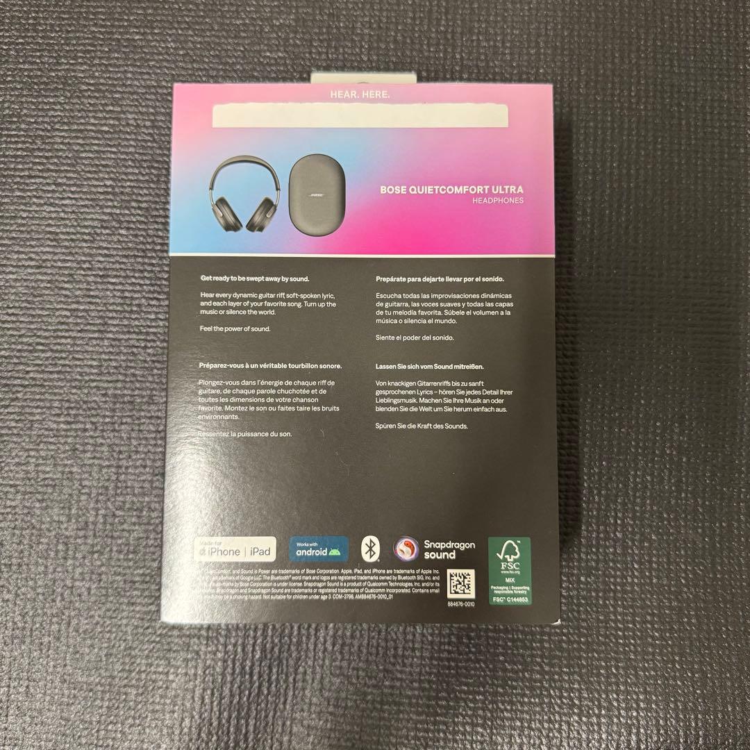 ヘッドホン Bose QUIETCOMFORT ULTRA HEADPHONES