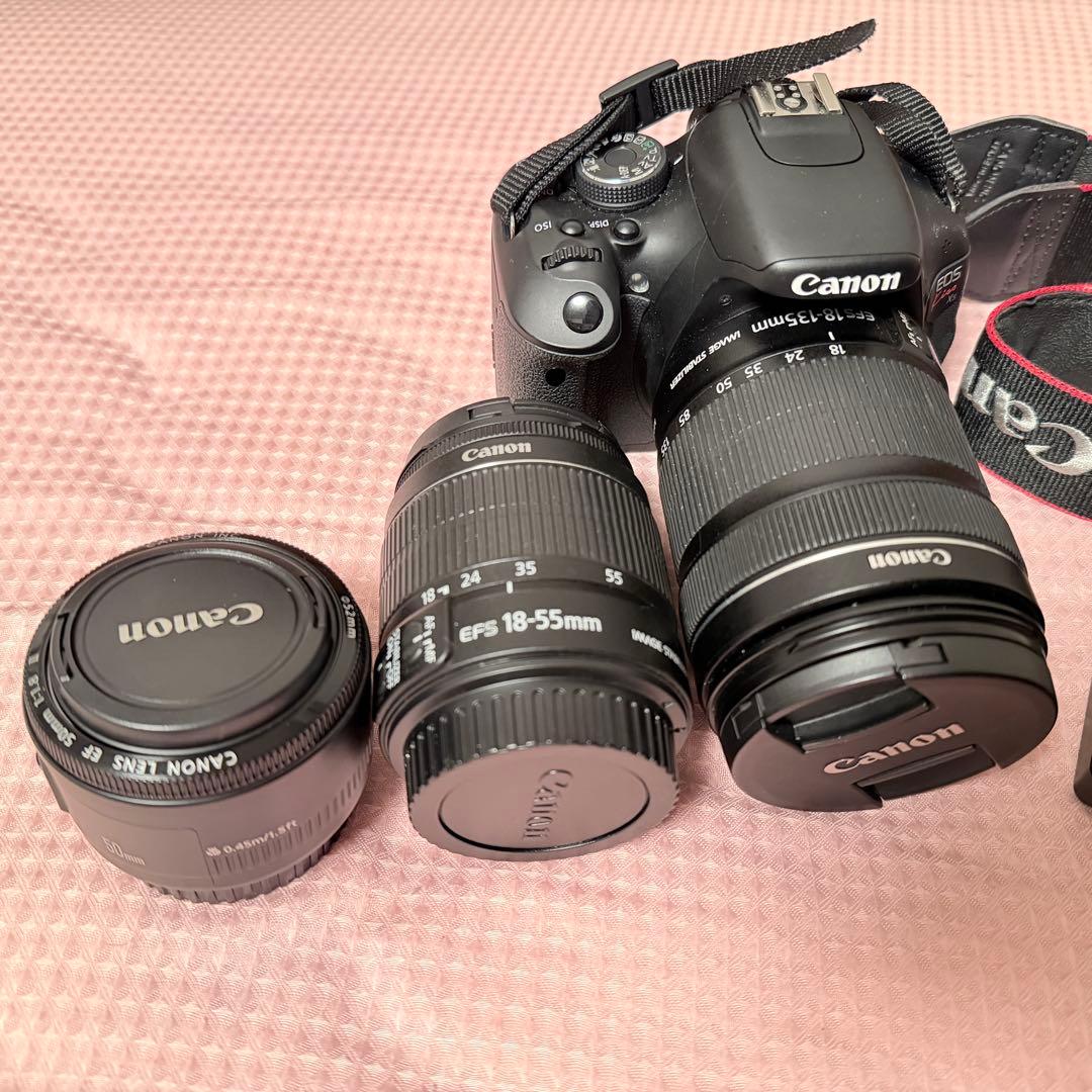 Canon EOS Kiss X5 ダブルズームキット+単焦点レンズ