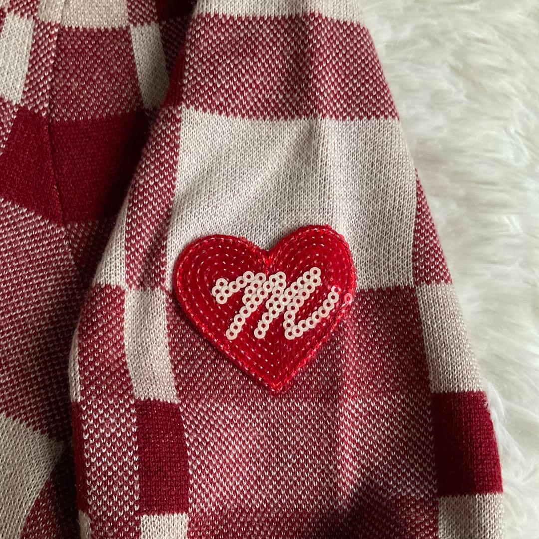 ユミリン　　　未使用☆エムズグレイシー☆ジップニットカーディガン ウール混