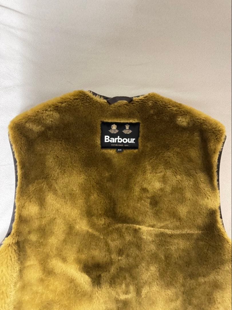 Barbour バブアー　リバーシブル　ウォームパイル&ファーベスト