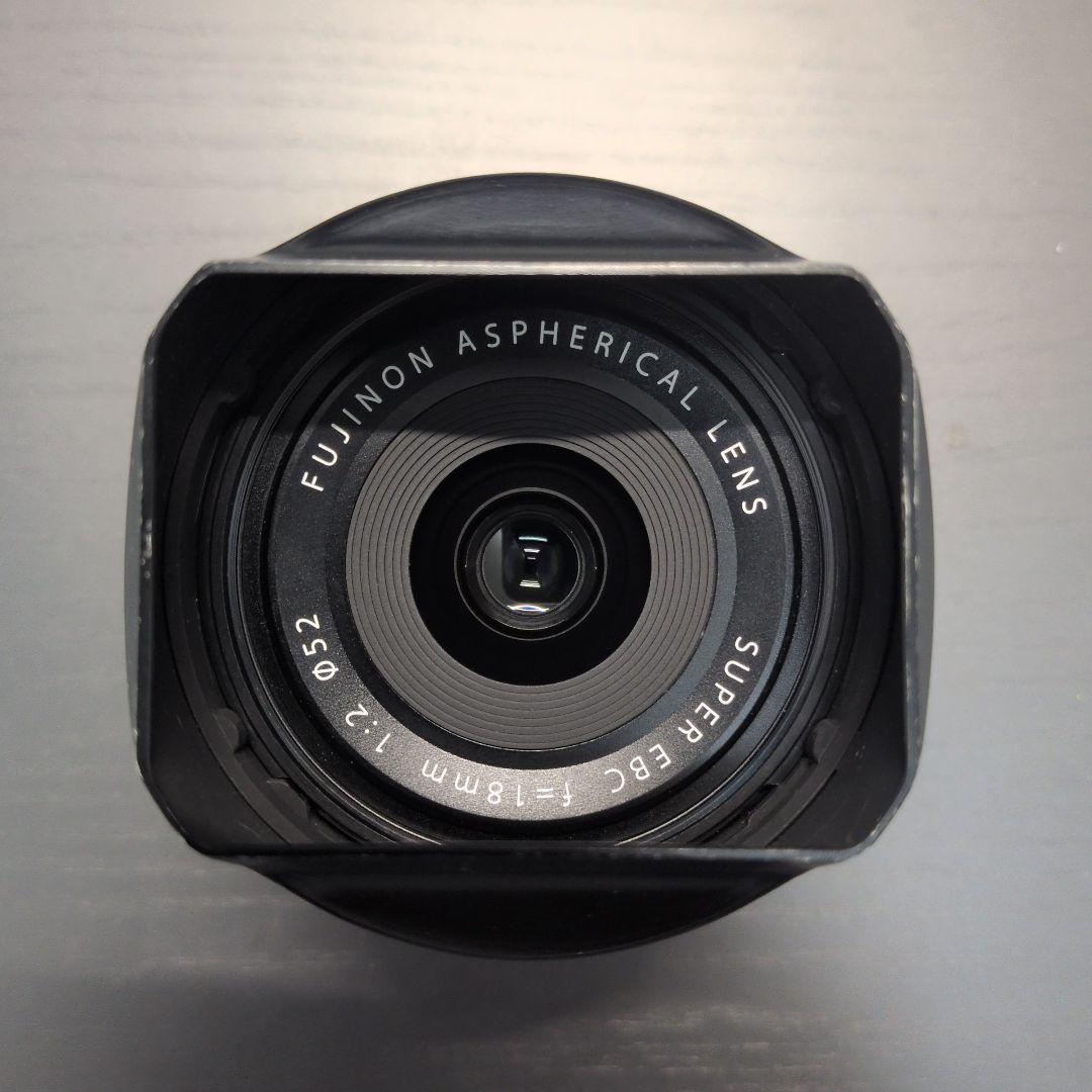 FUJIFILM XF18mmF2 R パンケーキレンズ