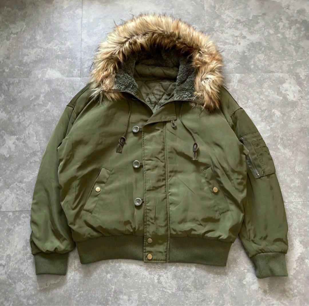 ジャケット・アウター military type N-2B flight bomber jacket