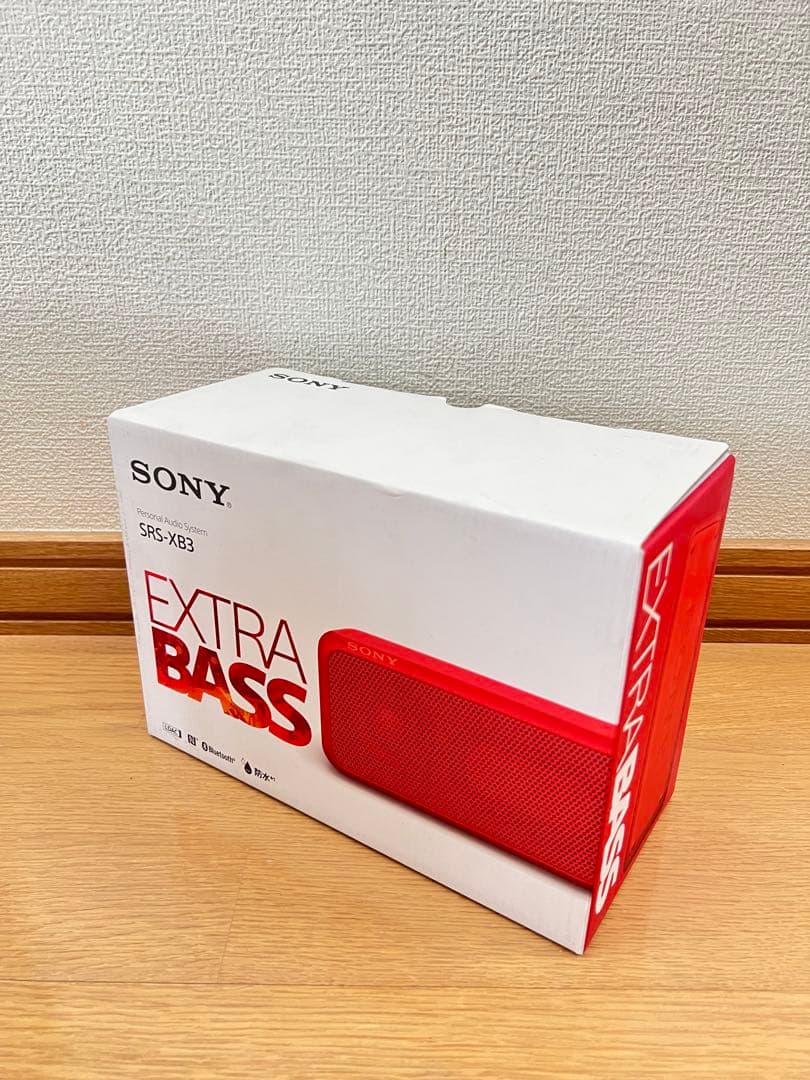新品】SONY SRS-XB3 ワイヤレススピーカー