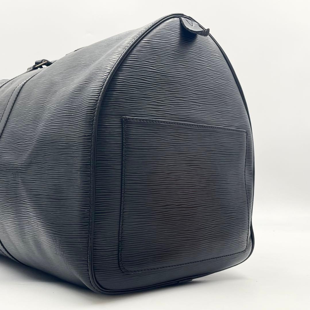 ルイヴィトン キーポル55 ボストンバッグ エピ ブラックM59142