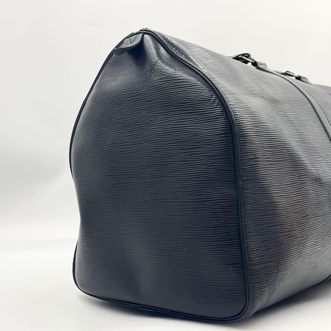 ルイヴィトン キーポル55 ボストンバッグ エピ ブラックM59142