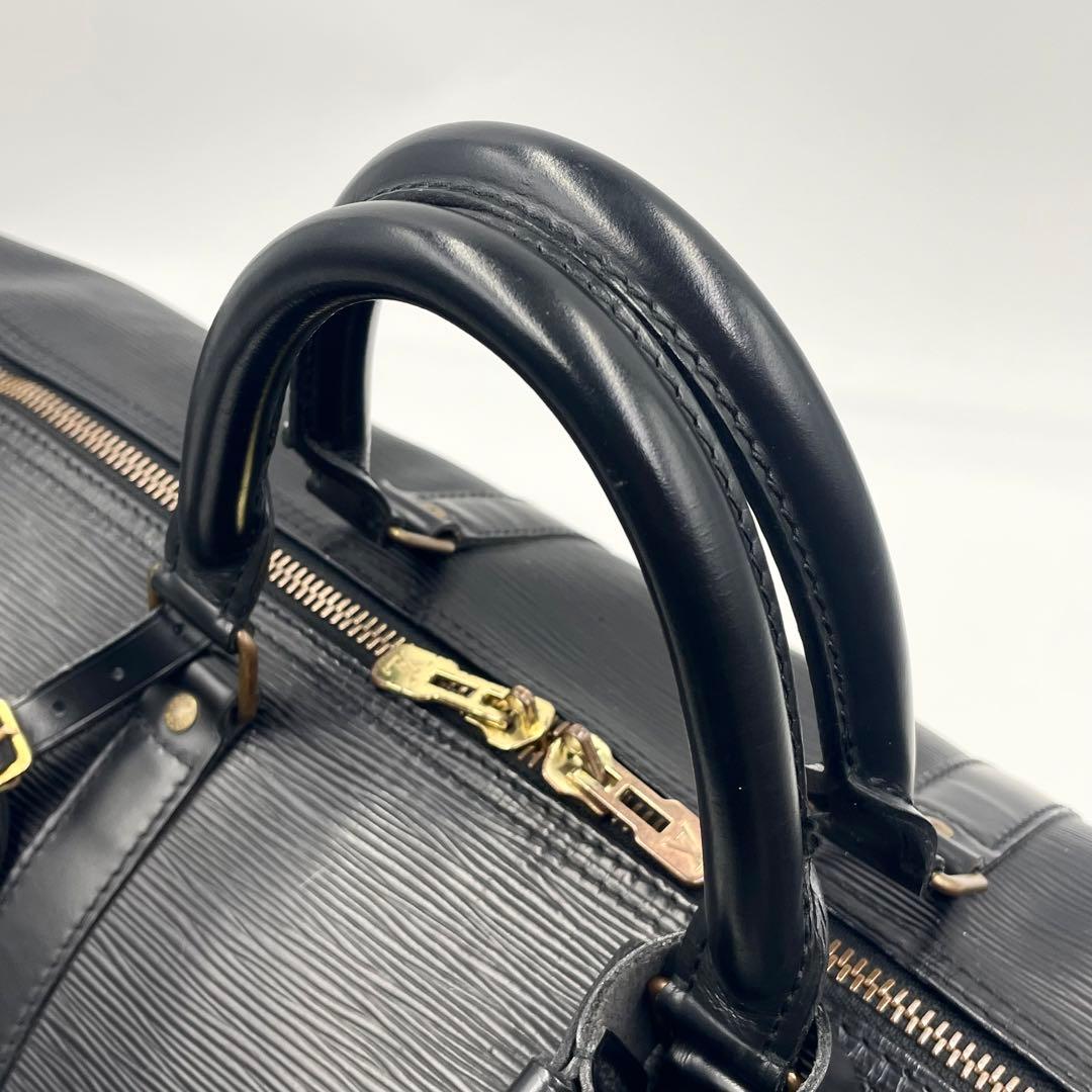 ルイヴィトン キーポル55 ボストンバッグ エピ ブラックM59142