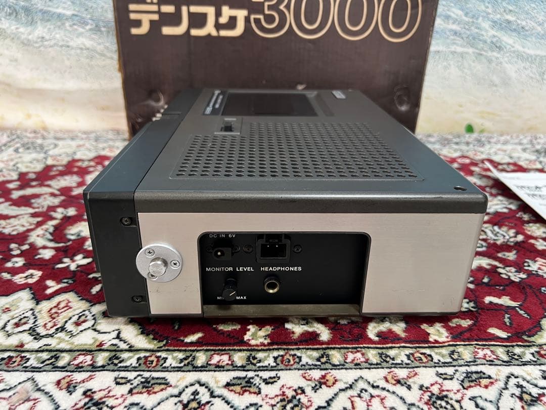 希少ソニー TC-3000SDデンスケ3000カセット中古品動作品美品箱付き