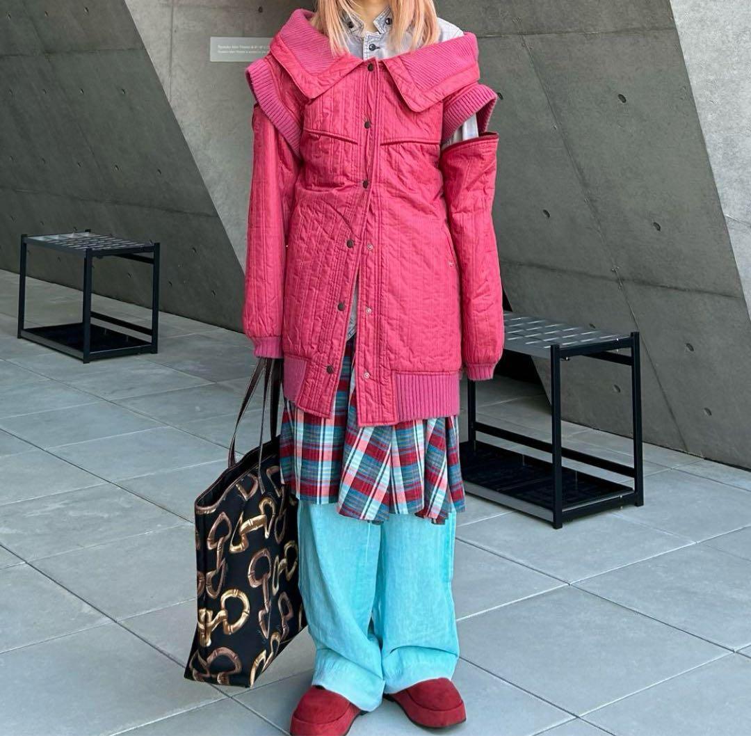 激レア　gimmick coat off shoulder archive