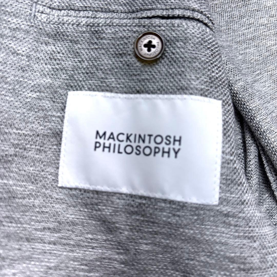 マッキントッシュフィロソフィー スーツ セットアップ グレー L-XL 清涼