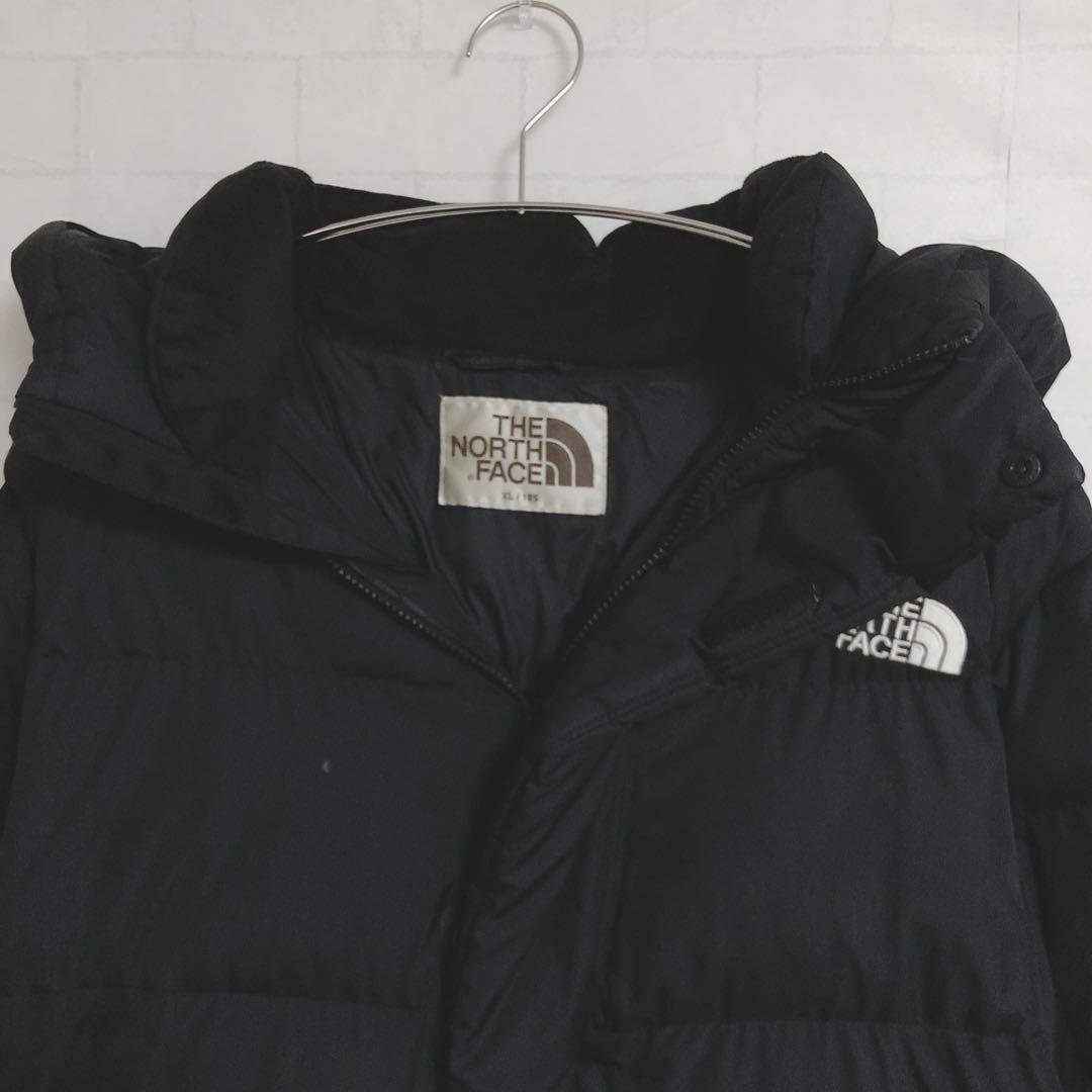 JIMIN　美品 ノースフェイス ロングダウン 黒 XL S-46