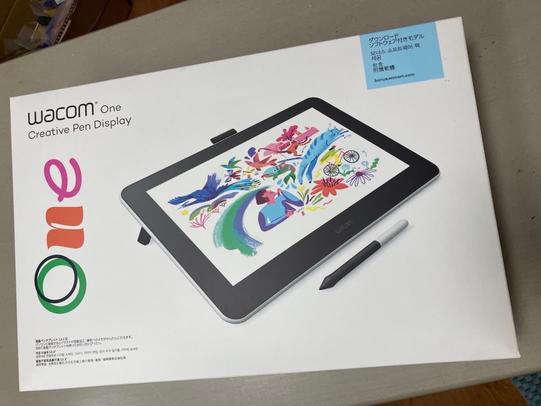 Wacom One Creative Pen Display 本体　13.3型