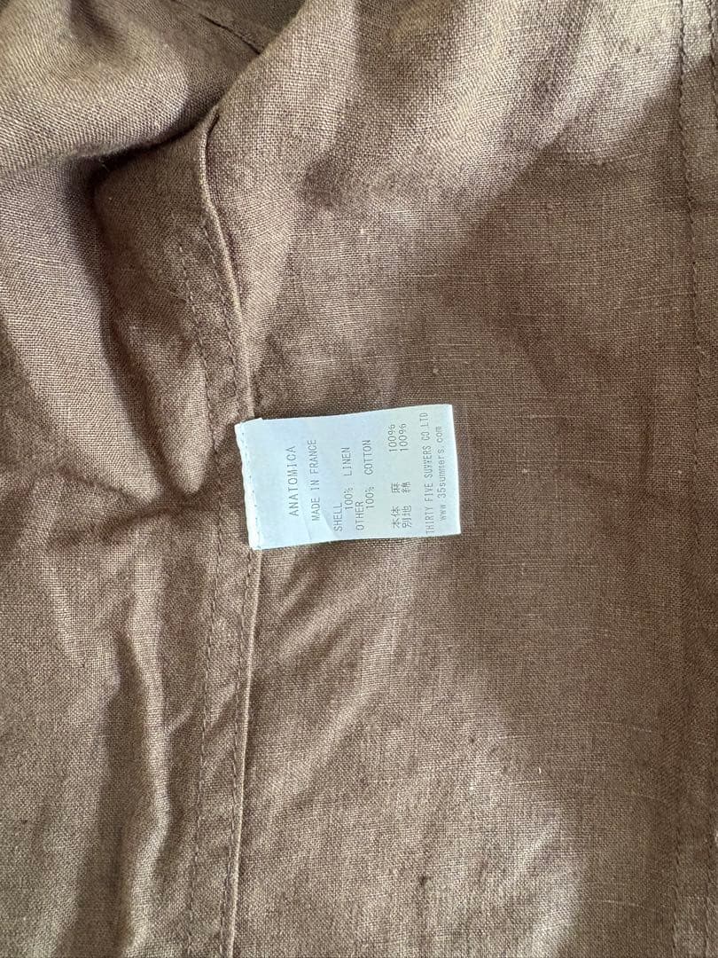 アナトミカ　DOLMAN ドルマン　LINEN BROWN