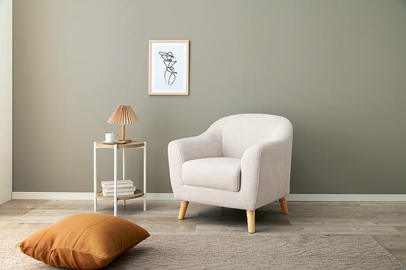 【新品・未使用】　　ソファ　エメル　一人掛け　幅70