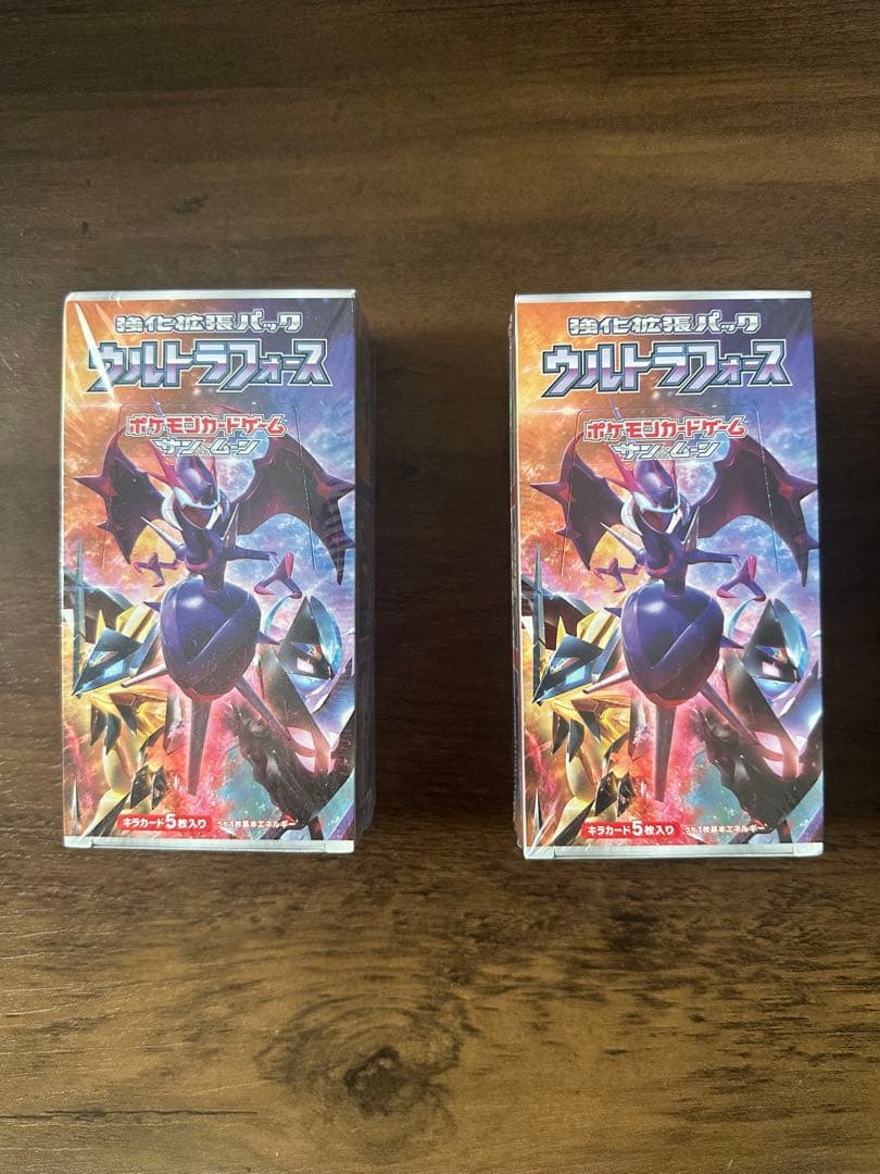 【新品未開封】ウルトラフォース シュリンク付き　BOX 2個セット