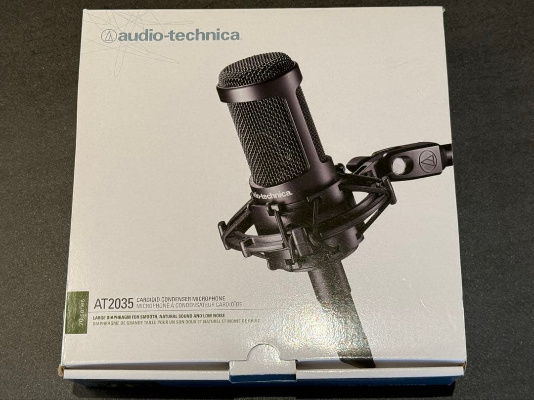 【美品】audio-technica AT2035