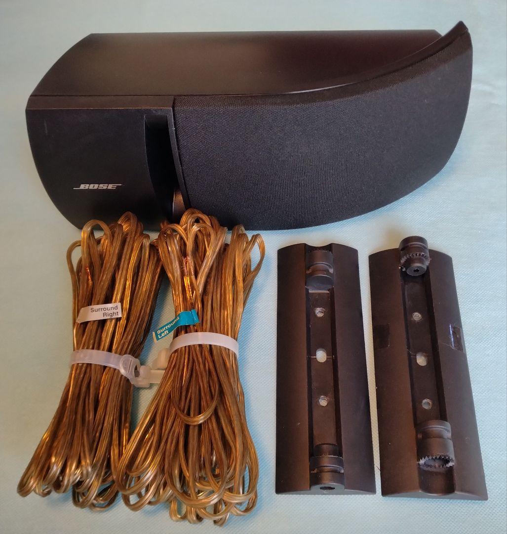 BOSE スピーカー161B 2本 壁掛けブラケット .スピーカーケーブル