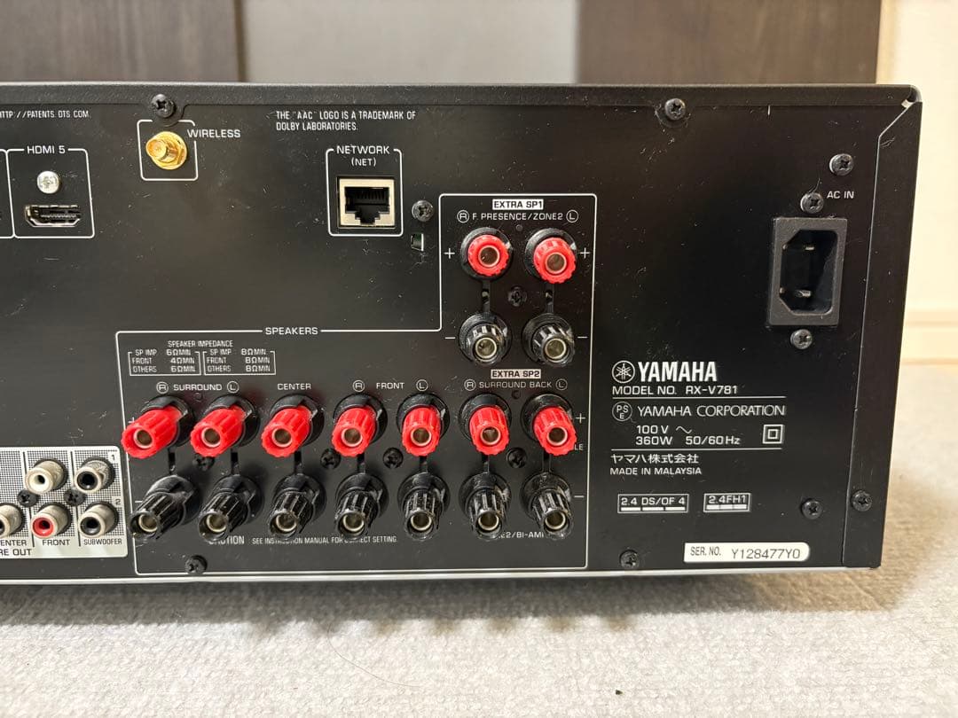 YAMAHA AVレシーバー RX-V781