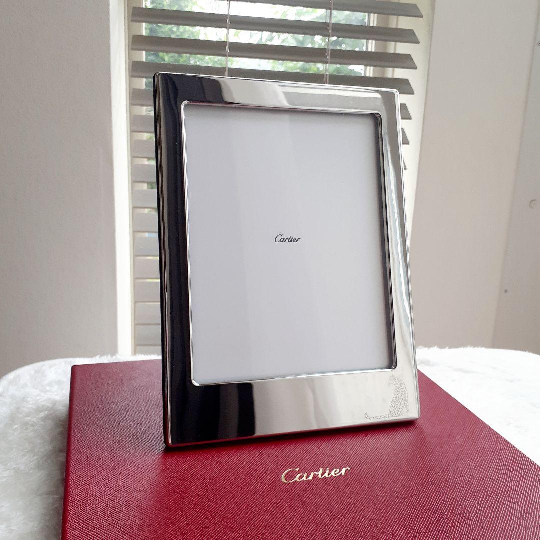 ⭐Cartier⭐　カルティエ　フォトフレーム　写真立て　シルバー