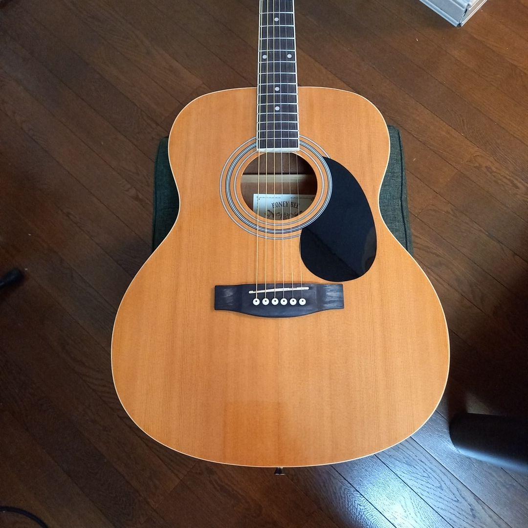 『低弦高・軽量美品』HONEY BEE F-15/N ハニービ─ アコギ