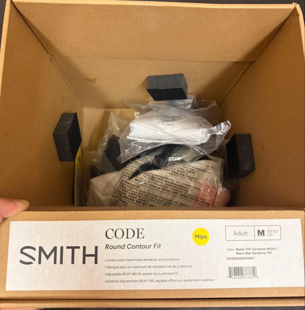 north face SMITH CODE ヘルメット とゴーグルセット