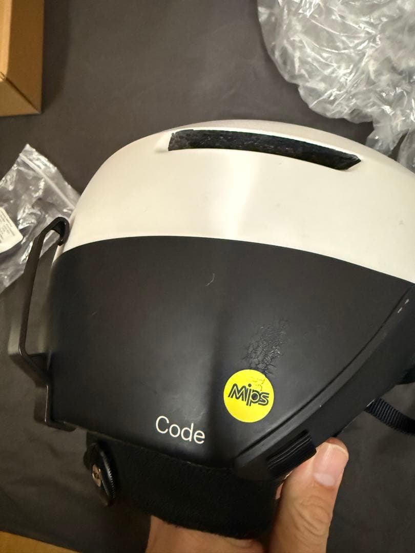 north face SMITH CODE ヘルメット とゴーグルセット