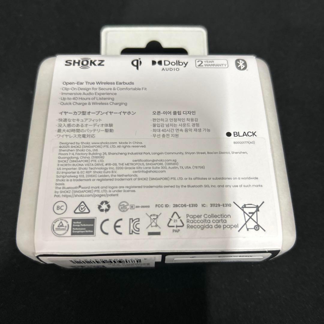 新品未開封　SHOKZ OPENDOTS ONE