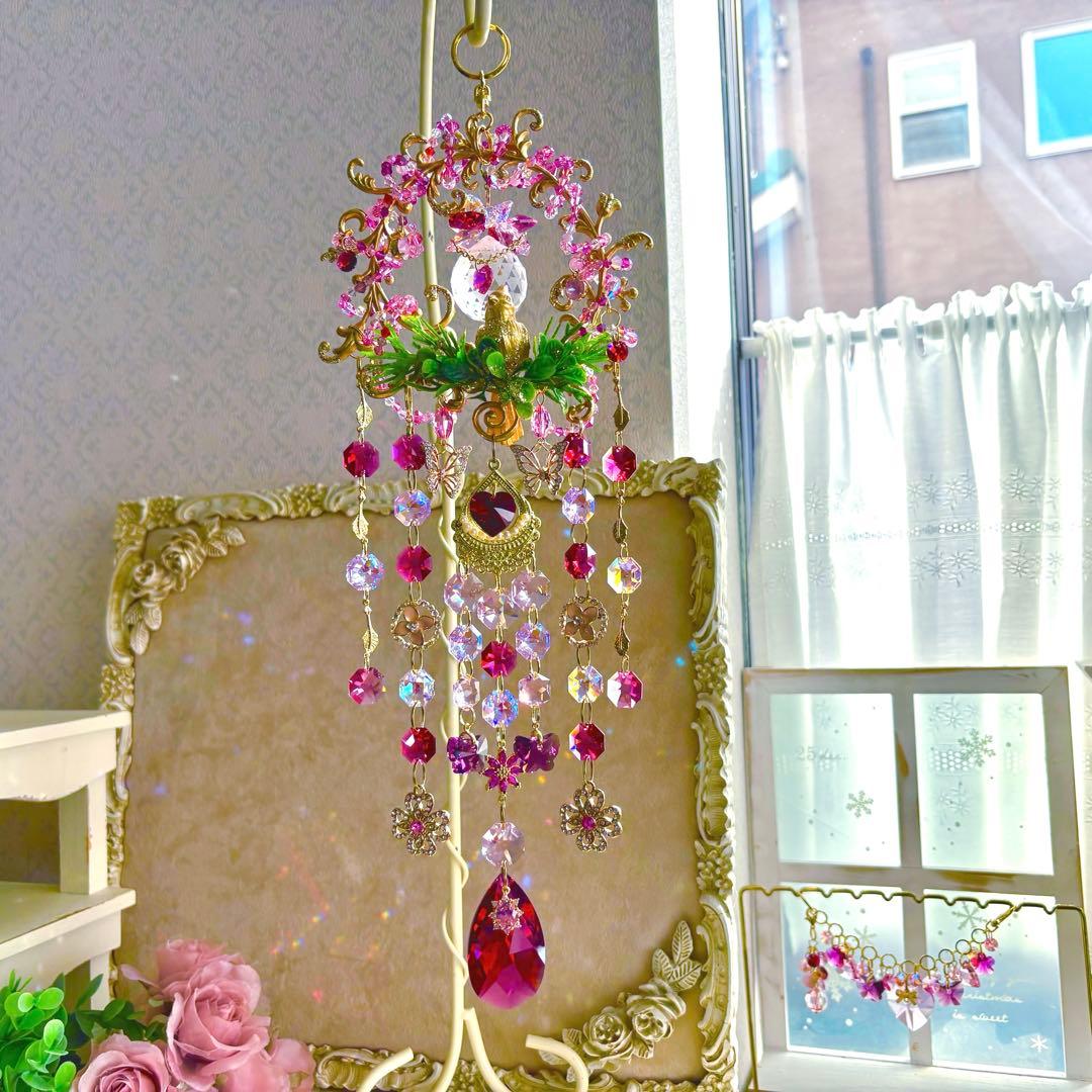 おばこ丸ページ✩.*˚SWAROVSKIサンキャッチャー