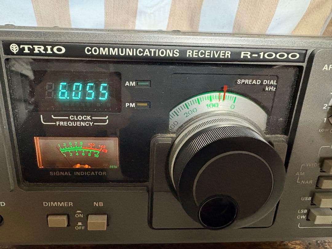 名機　TRIO R-1000 レシーバー 受信機 トリオ