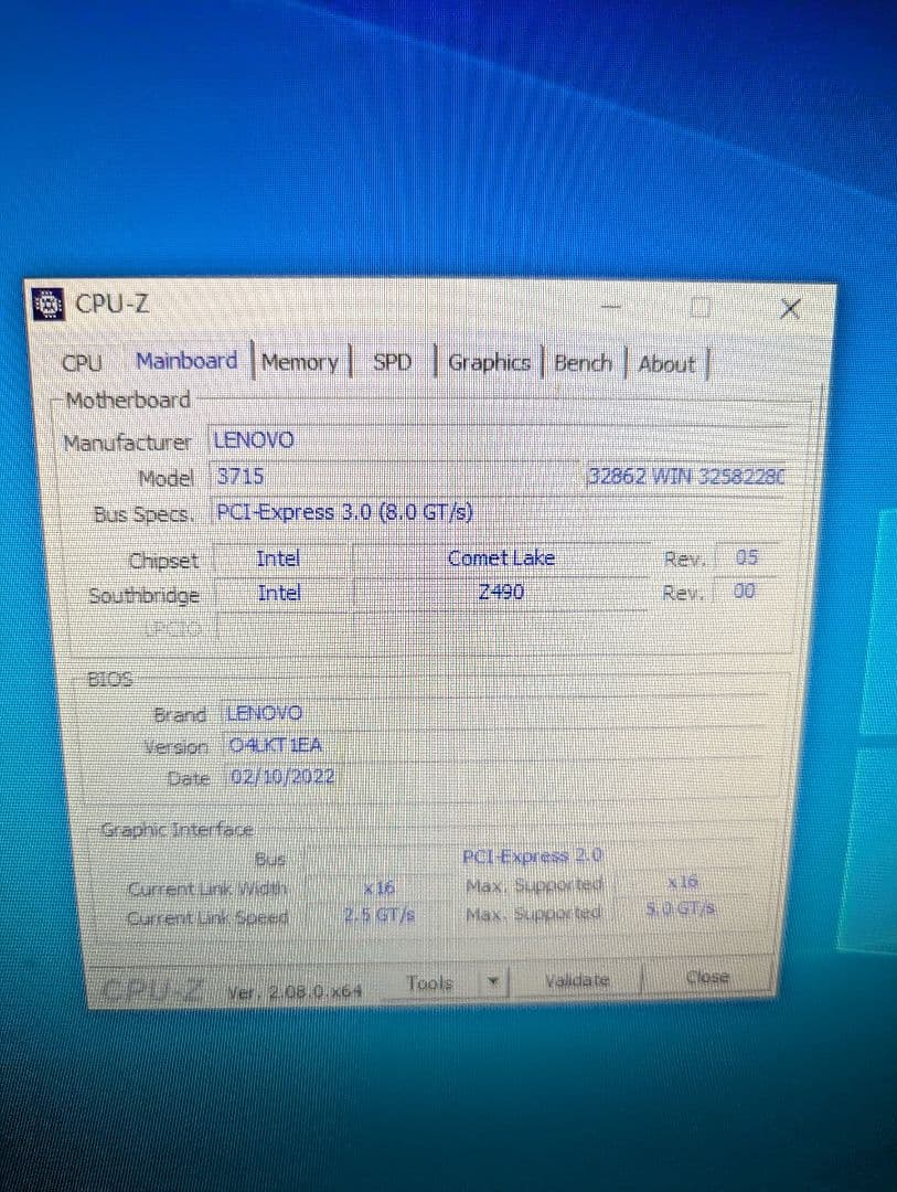 Lenovo デスクトップ　cpu無し　メモリ無し　ストレージ無し　ジャンク品