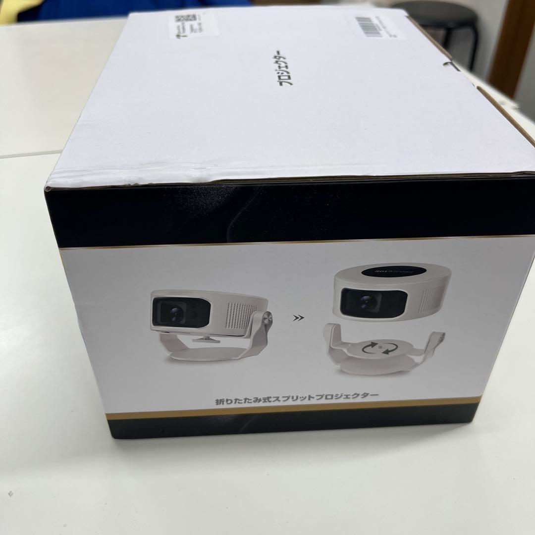 ホワイト プロジェクター HDMI接続