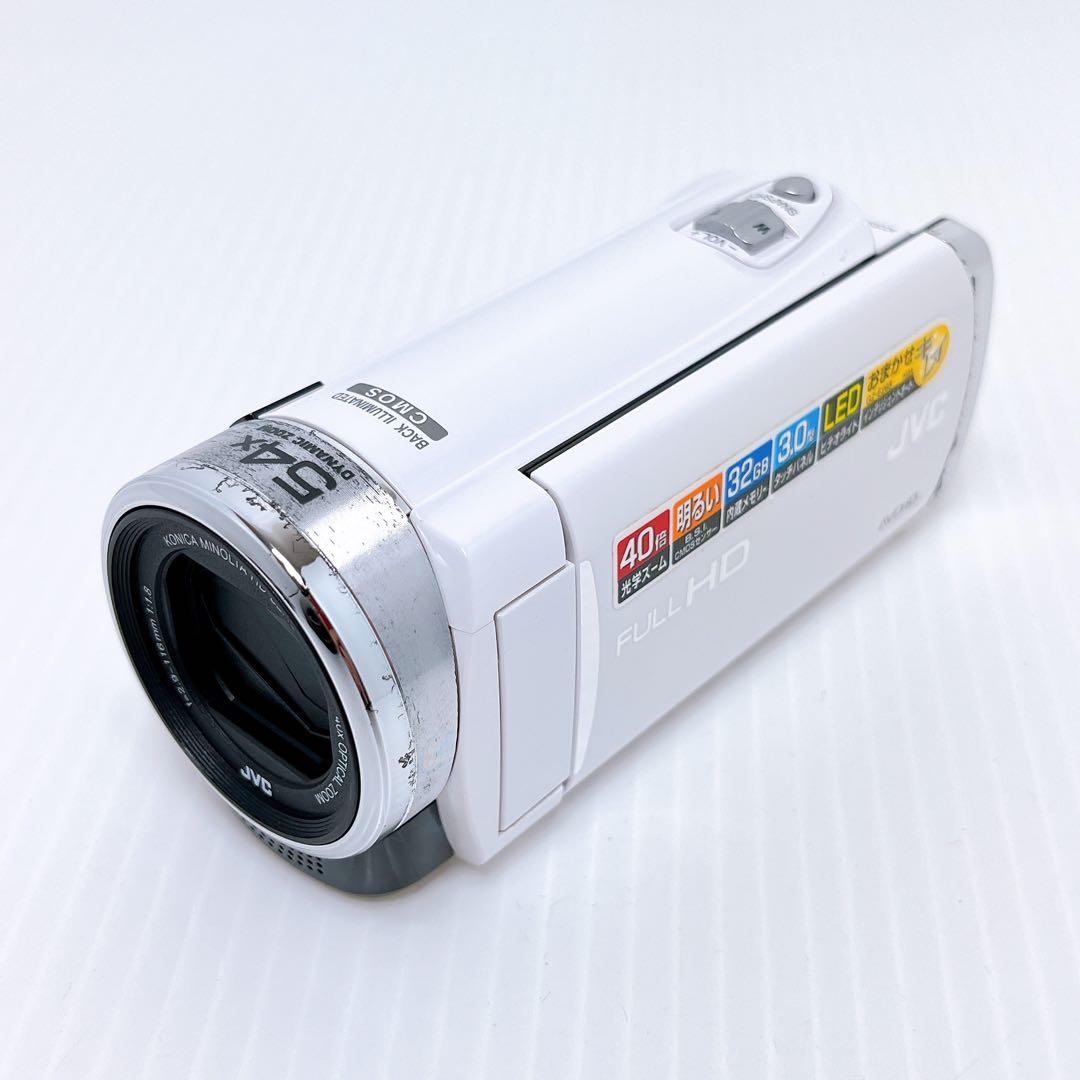 JVCケンウッド GZ-E265-W ビデオカメラ ジェーブイシー