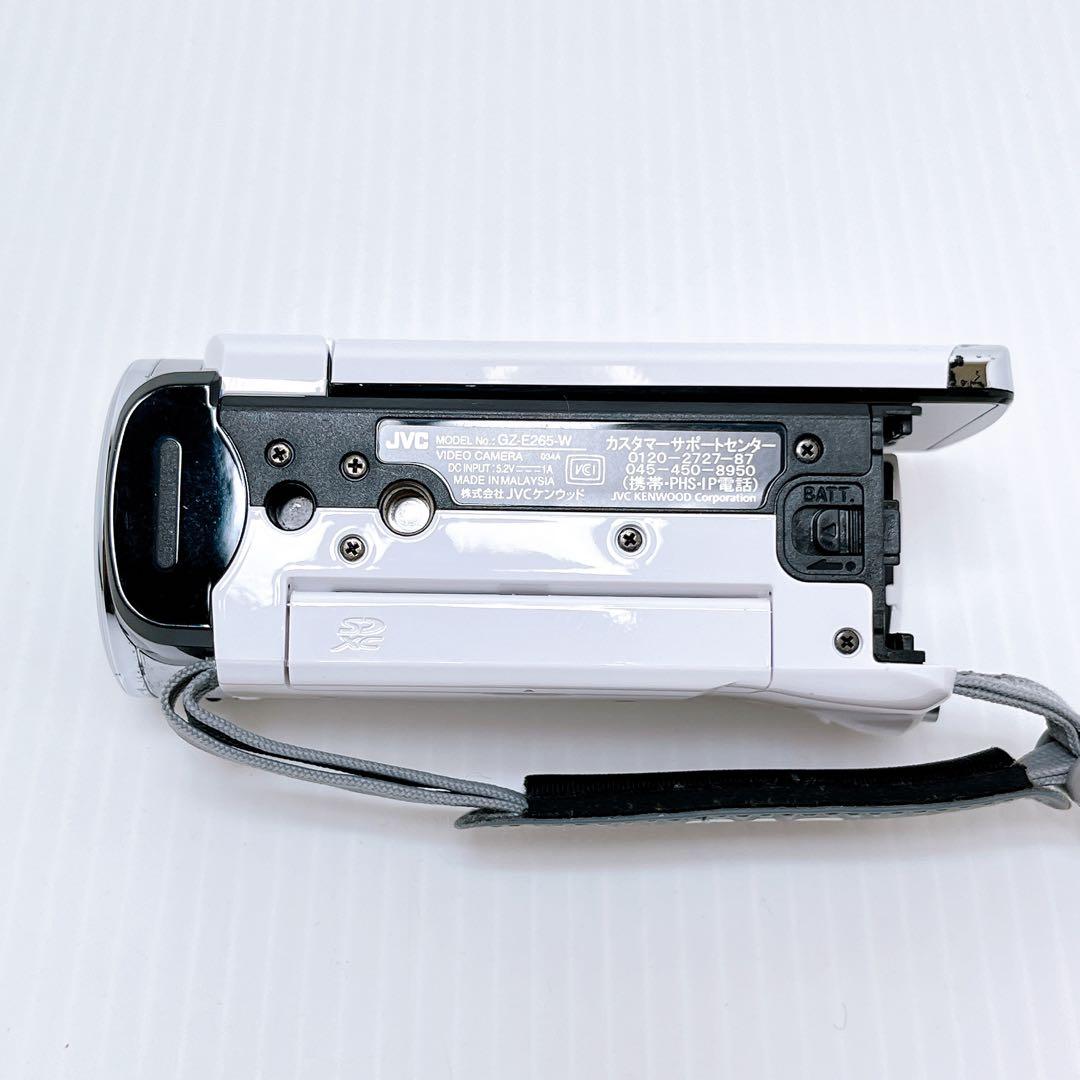 JVCケンウッド GZ-E265-W ビデオカメラ ジェーブイシー