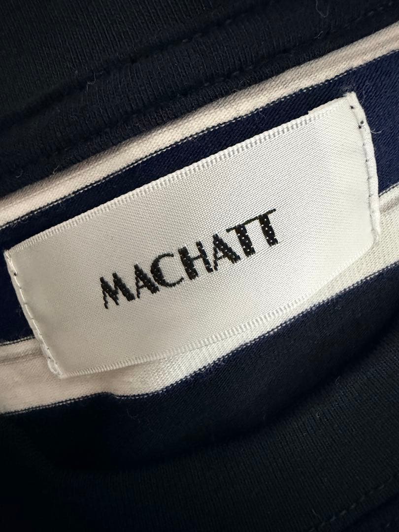 MACHATTマチャット　ボーダーロンT