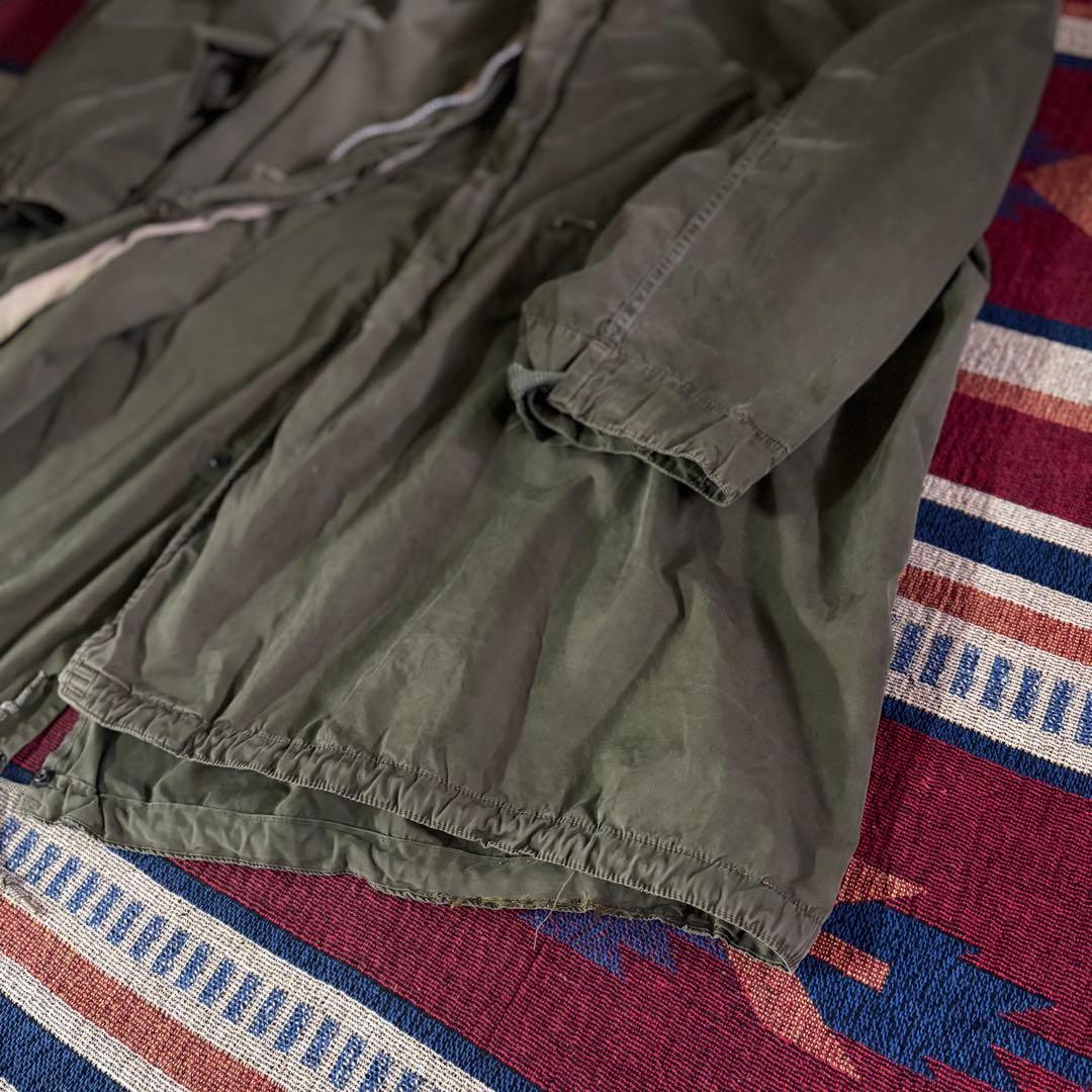 ろ*ん様 50s 米軍実物 M-51 フィッシュテールパーカー 最初期ウールポケ