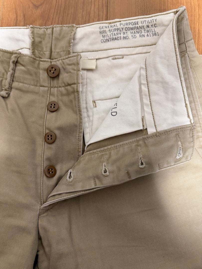 RRL　オフィサーズチノ　W28L30