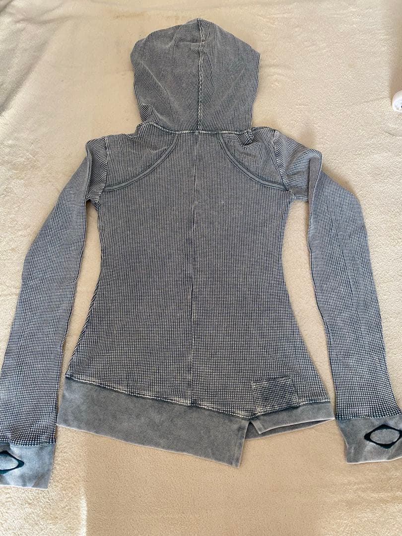 月*様 MSCHF◆LAYERED WAFFLE HOODIE SET カーキ