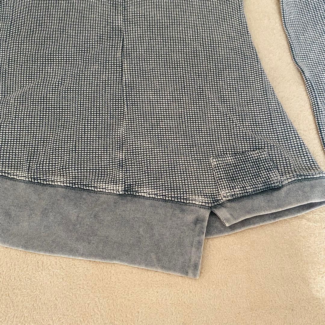 月*様 MSCHF◆LAYERED WAFFLE HOODIE SET カーキ