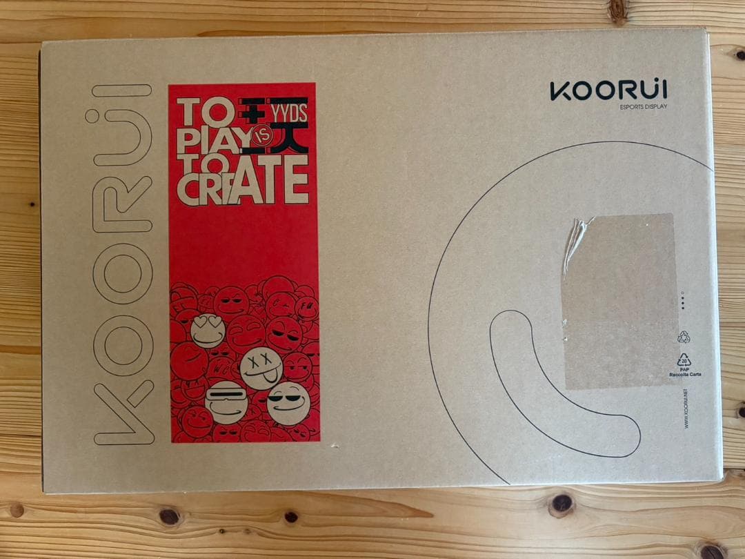 KOORUI 24インチ カラーディスプレイ