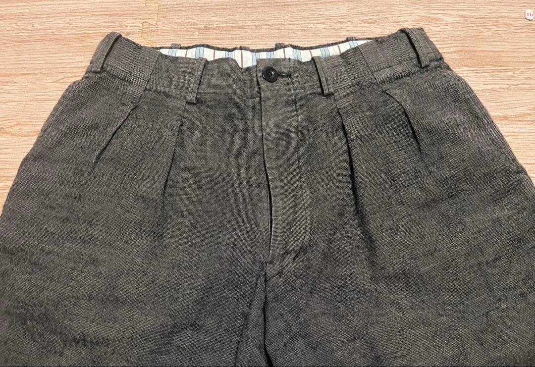 Gorsch ゴーシュ OX PINHEAD 2タックトラウザー M