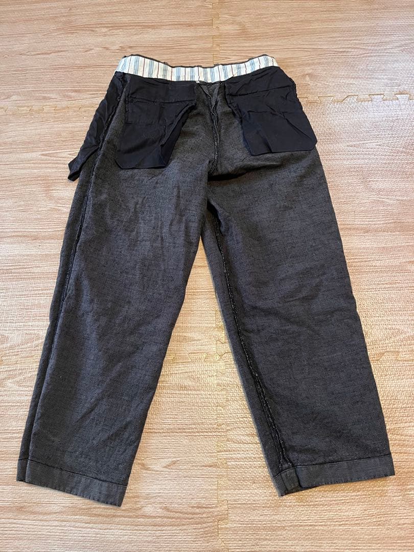 Gorsch ゴーシュ OX PINHEAD 2タックトラウザー M