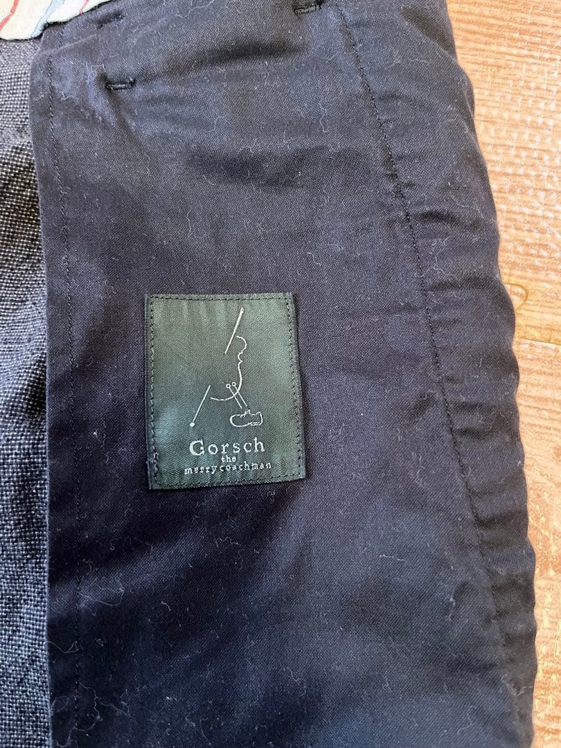 Gorsch ゴーシュ OX PINHEAD 2タックトラウザー M