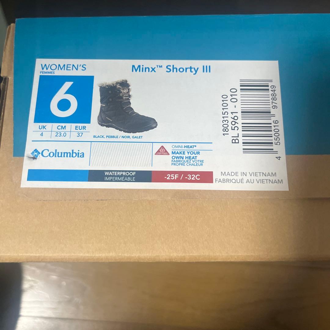 Columbia ミンクスショーティー23㎝