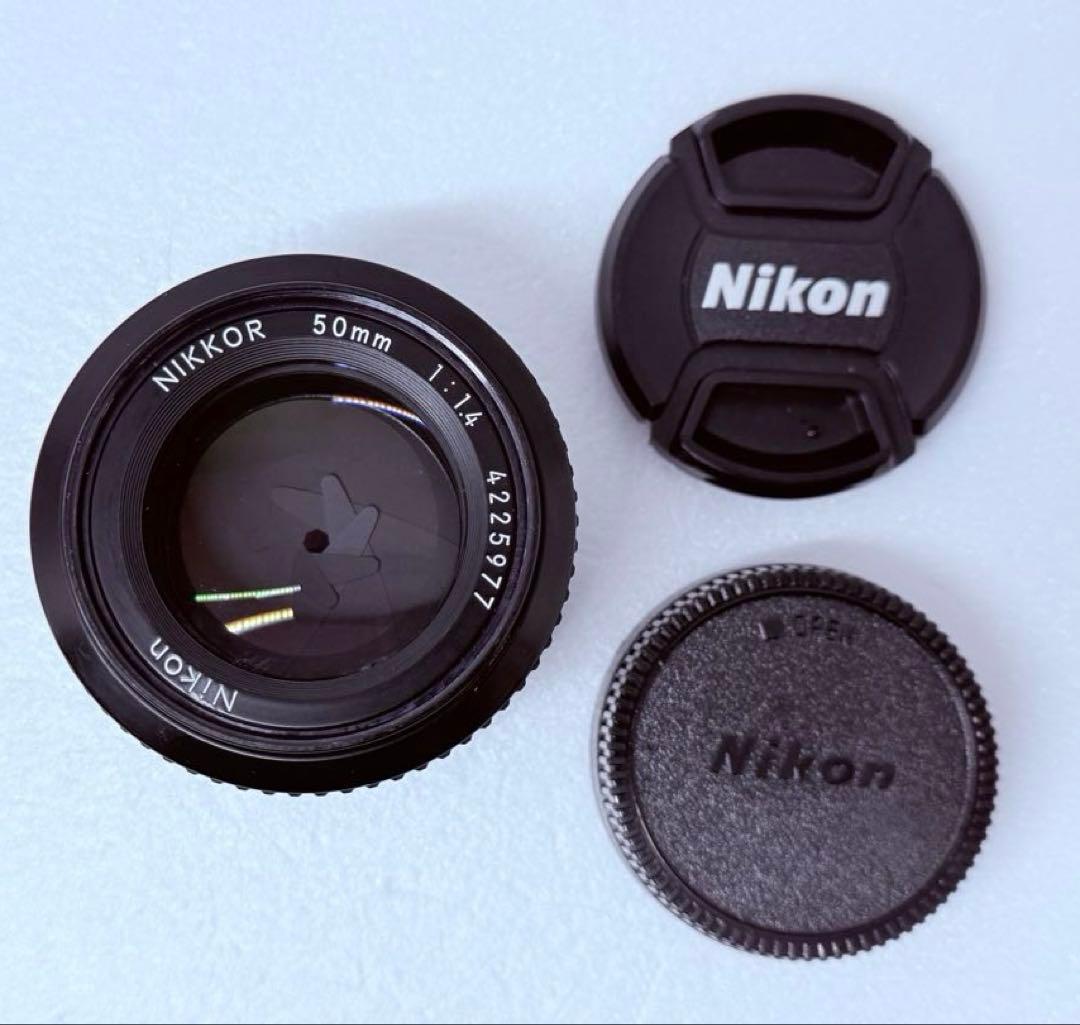 Nikon Ai Nikkor 50mm F1.4 各種動作良好