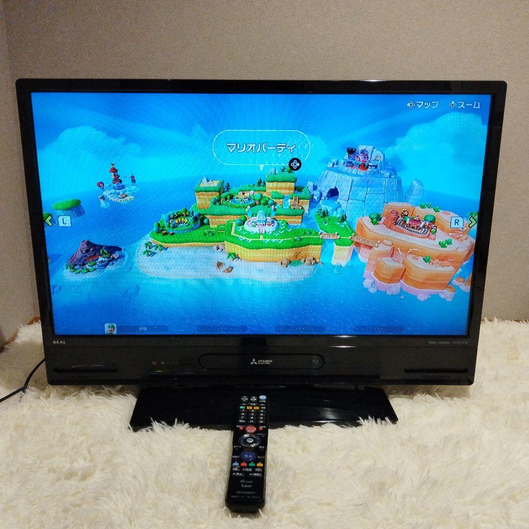 極美品 三菱 REAL LCD-A32BHR9 32インチ ブルーレイ&HDD