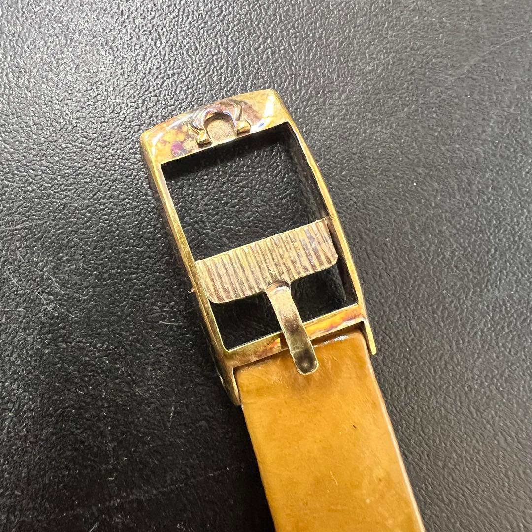 希少 オメガ デビル レクタン 手巻き ブラウンツートン ゴールド ヴィンテージ